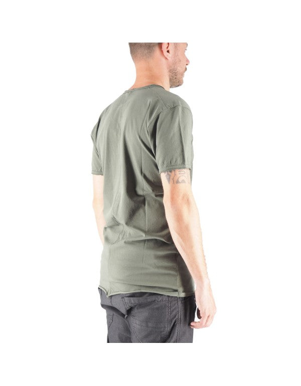 Green V-neck Moscow T-Shirt