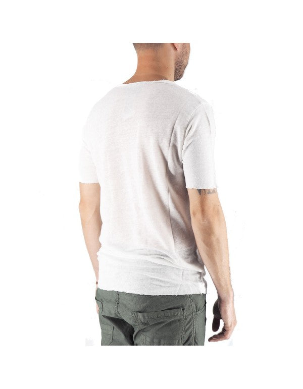 Granada T-Shirt In Pure Linen