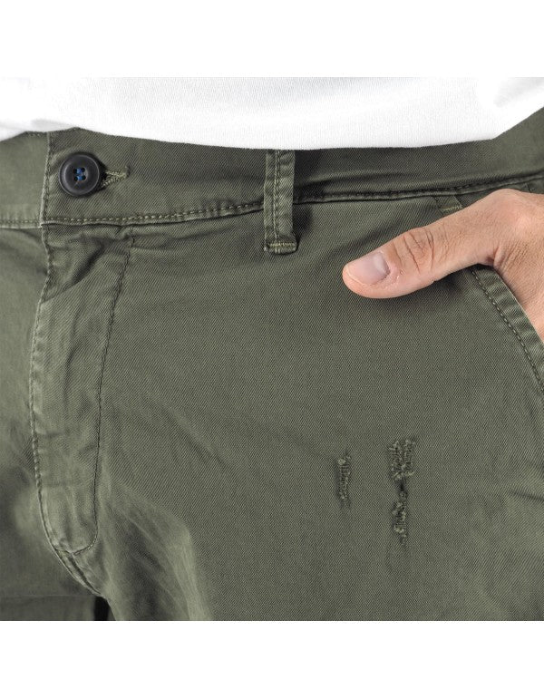 Dsq Cargo Bermuda Shorts In Cotton