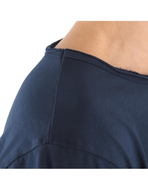 T-Shirt A Manica Lunga Siviglia Blu