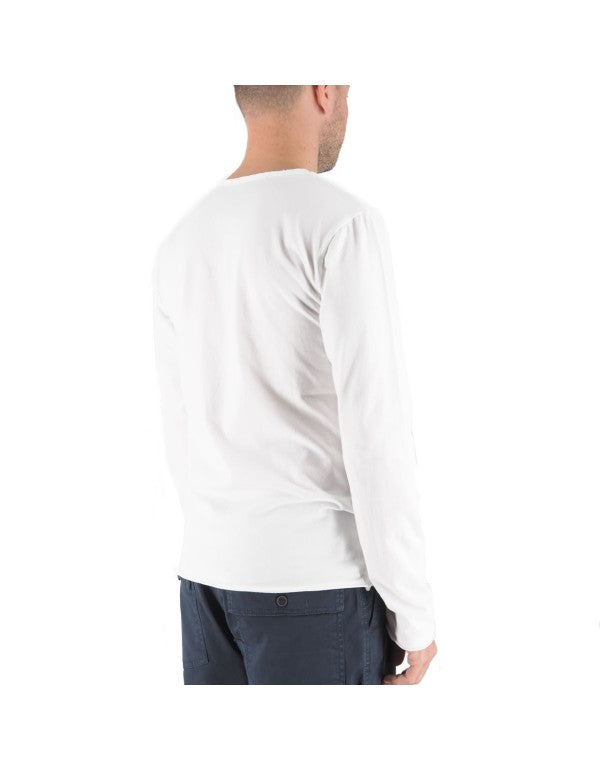 Seville White Long Sleeve T-Shirt