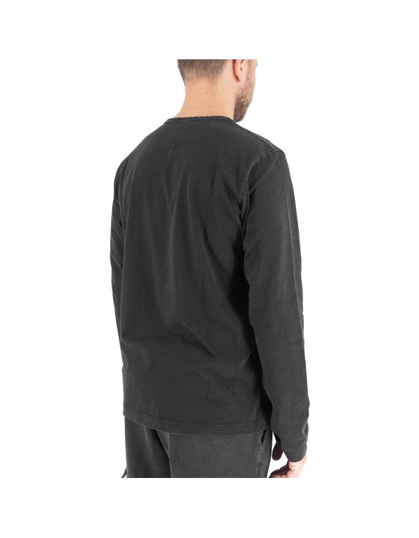 Super Marble Destroyed Long Sleeve T-Shirt