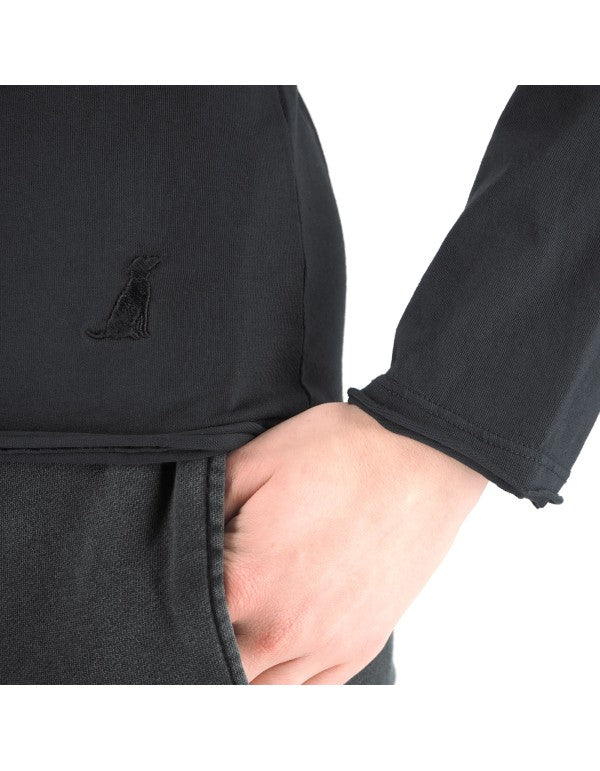 T-Shirt A Manica Lunga Alicante Nero