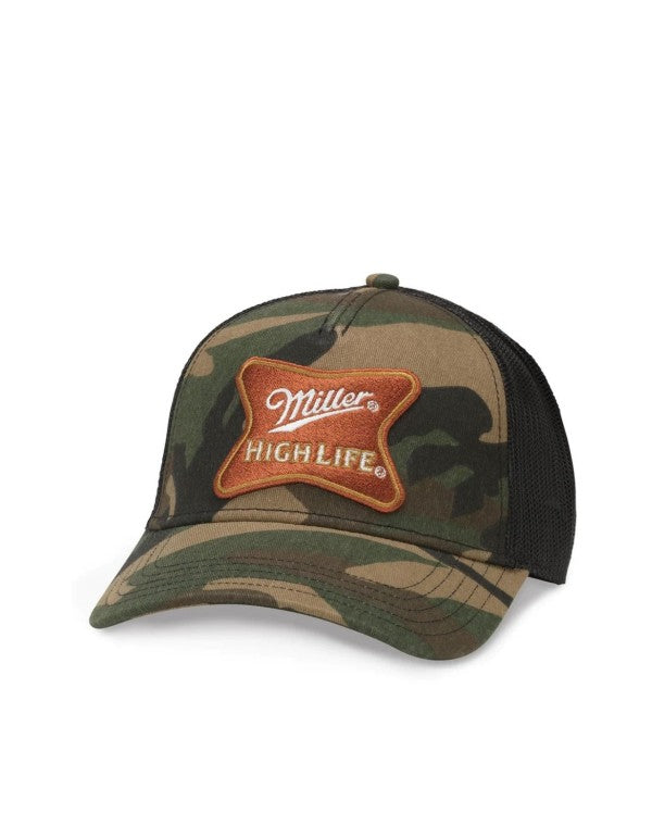 Miller High Life Camo Cap