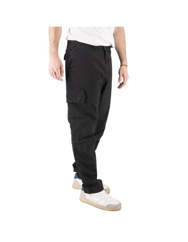 Pantalone Cargo Da Uomo Portorico Nero
