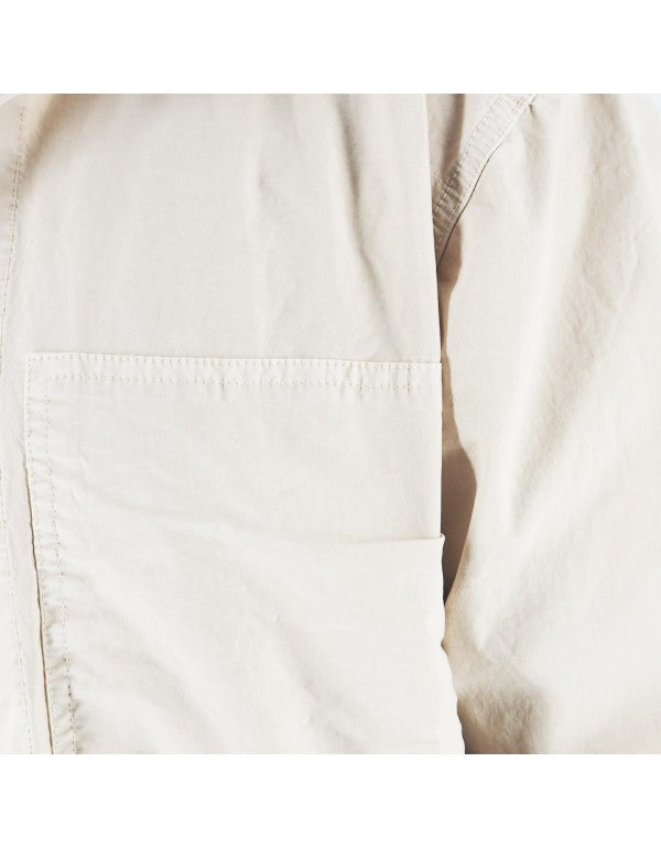 Sand Gabardine Overshirt