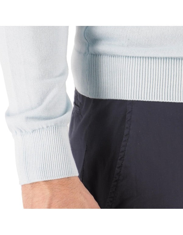 Maglia 100% Cotone Corniglia Acqua Marina