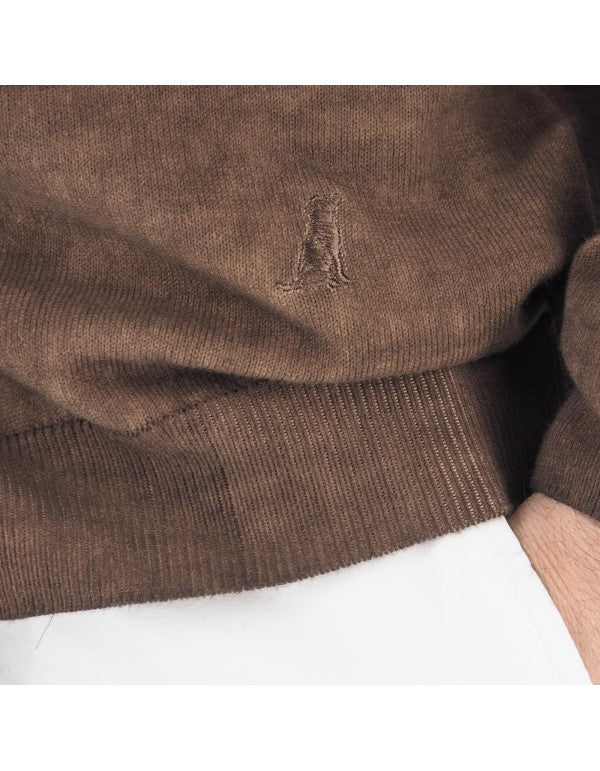 Cardigan 100% Cotone Malpasso Moro