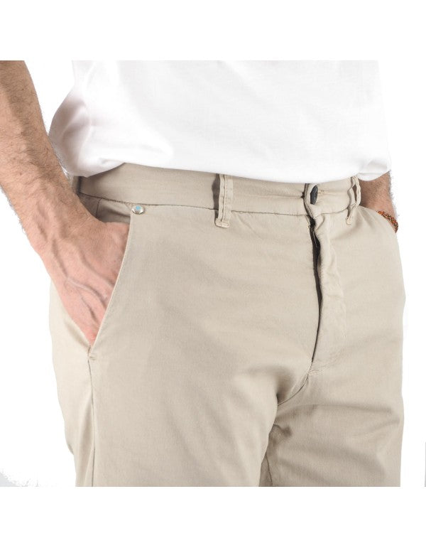 Pantalone Chino Capri Calce
