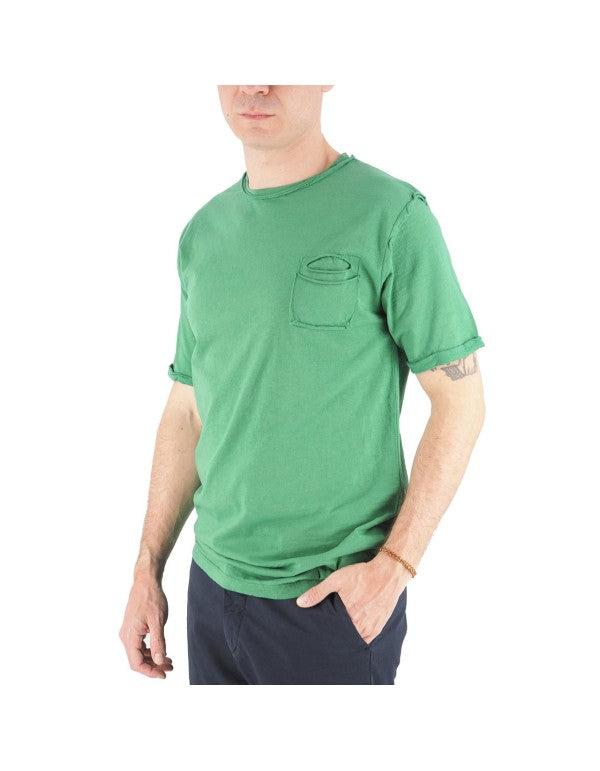 Emerald Flame Pocket T-Shirt