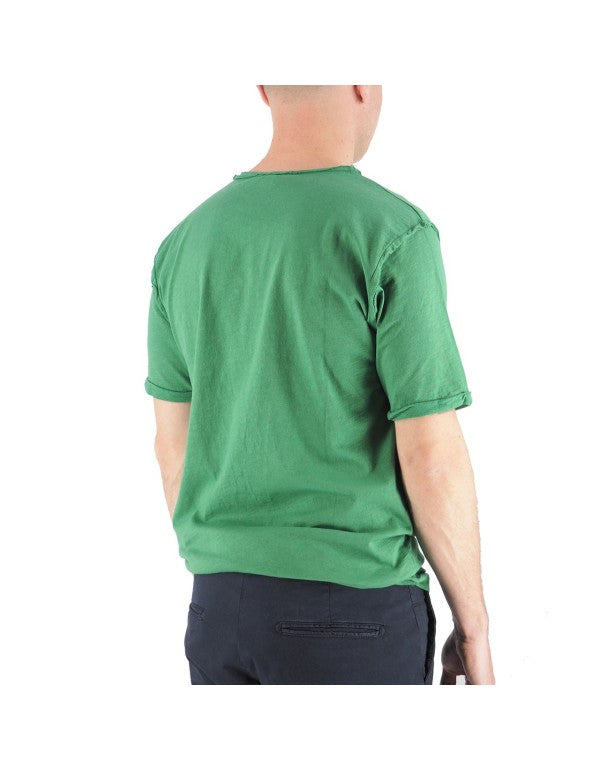 T-Shirt Pocket Fiamma Smeraldo
