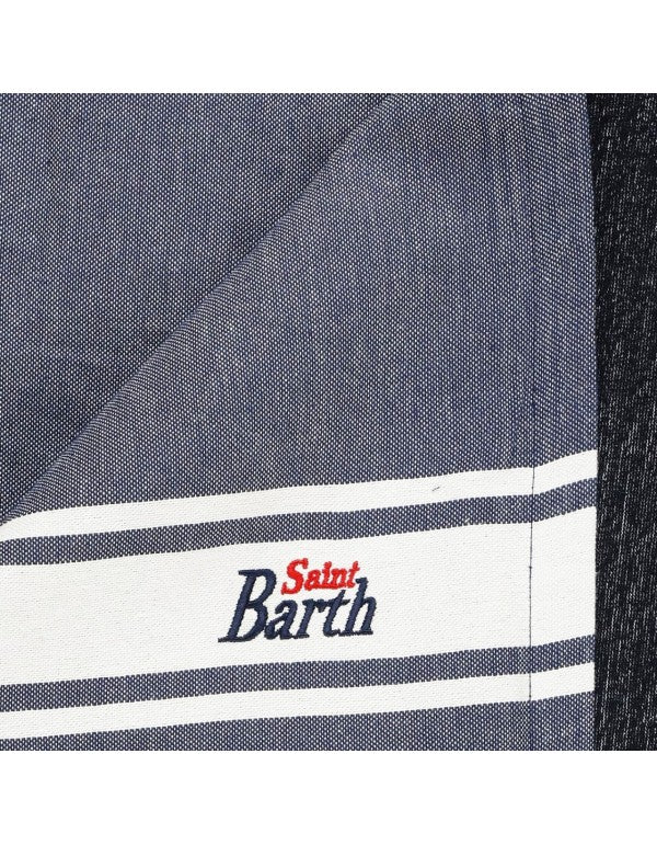 Beach Towel With Sponge Side Foutasponge