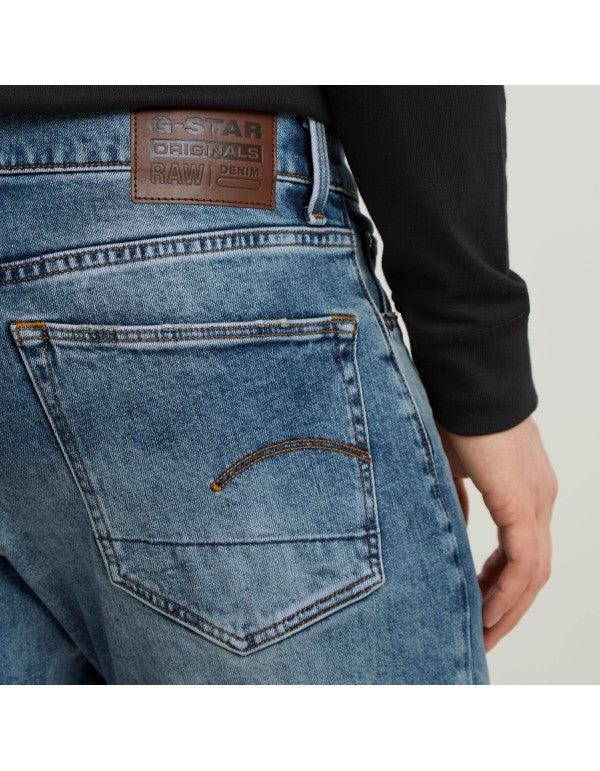 Jeans 3301 Regular Tapered Vintage Azure