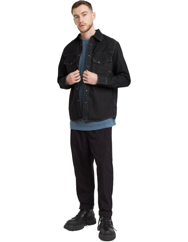 Camicia In Denim Dakota Nighttime Sky