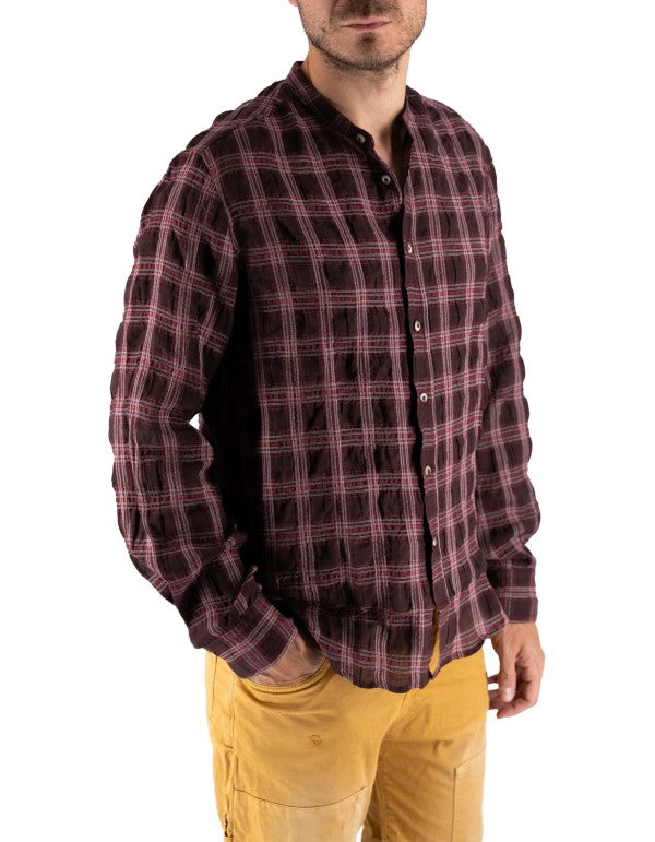 Camicia A Quadri Rosso