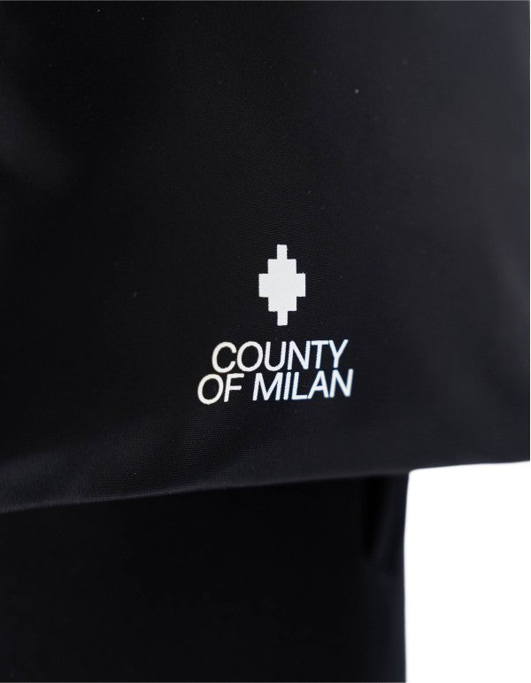 Borsello A Tracolla In Nylon nero / Bianco