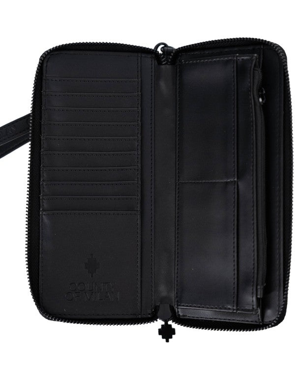 Portafoglio Zip Around nero / Bianco