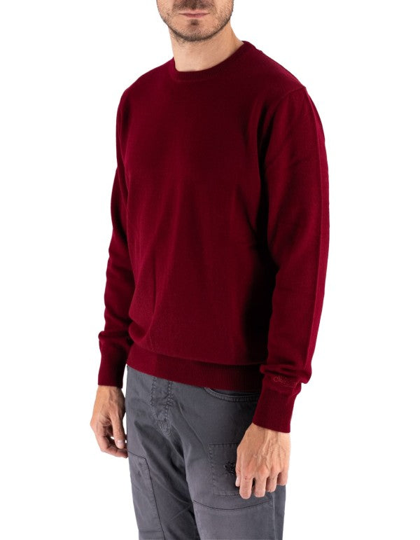 Maglia Regent Merino Cashmere Bordeaux