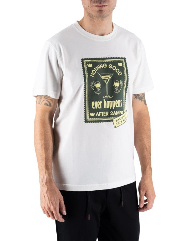 T-shirt Uomo Nothing Good Off-white
