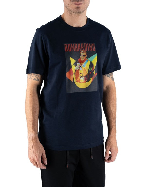 T-shirt Uomo Bombardino Blu