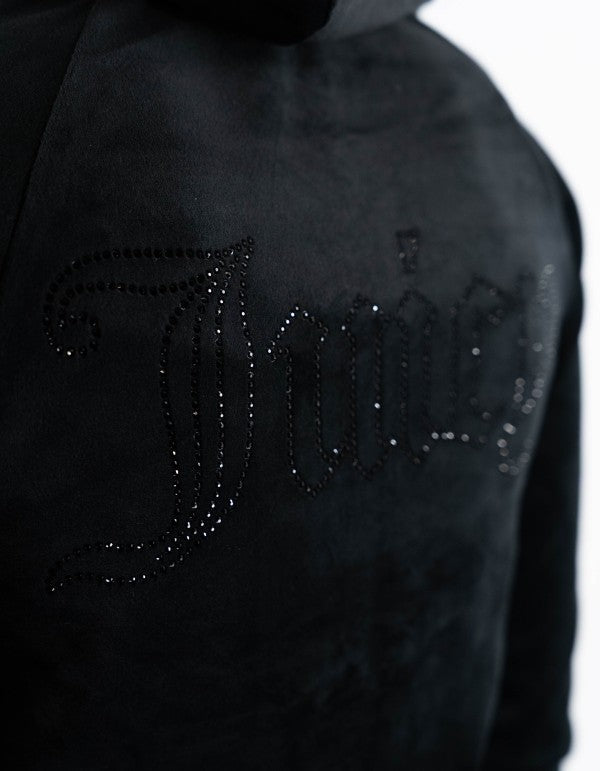 Felpa Full Zip Madison Outline Nera