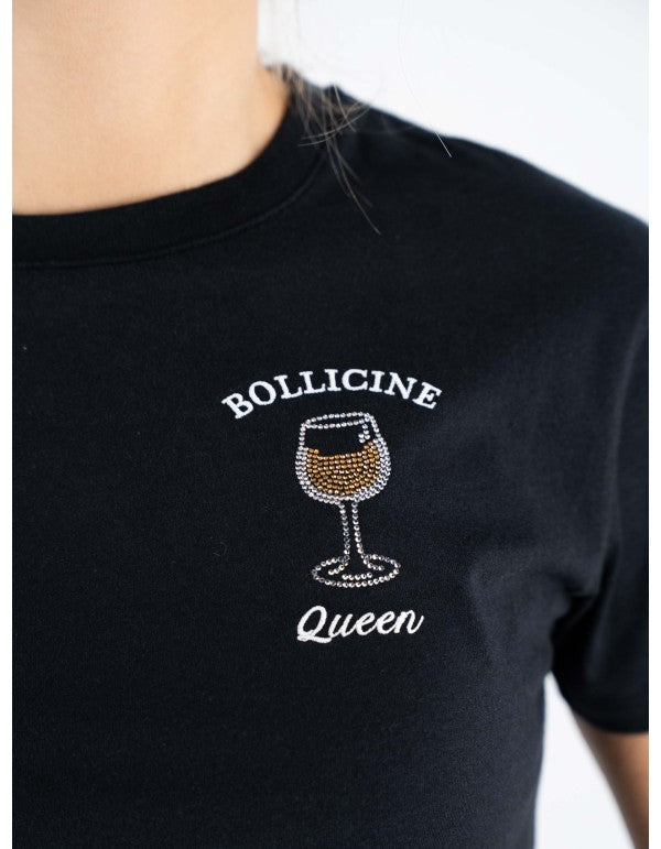 T-shirt Emilie w Bollicine Queen