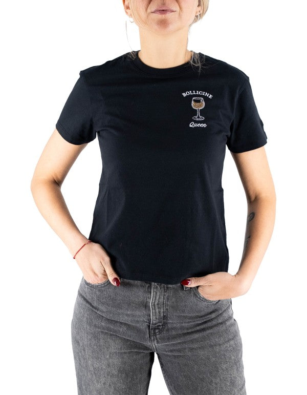 T-shirt Emilie w Bollicine Queen