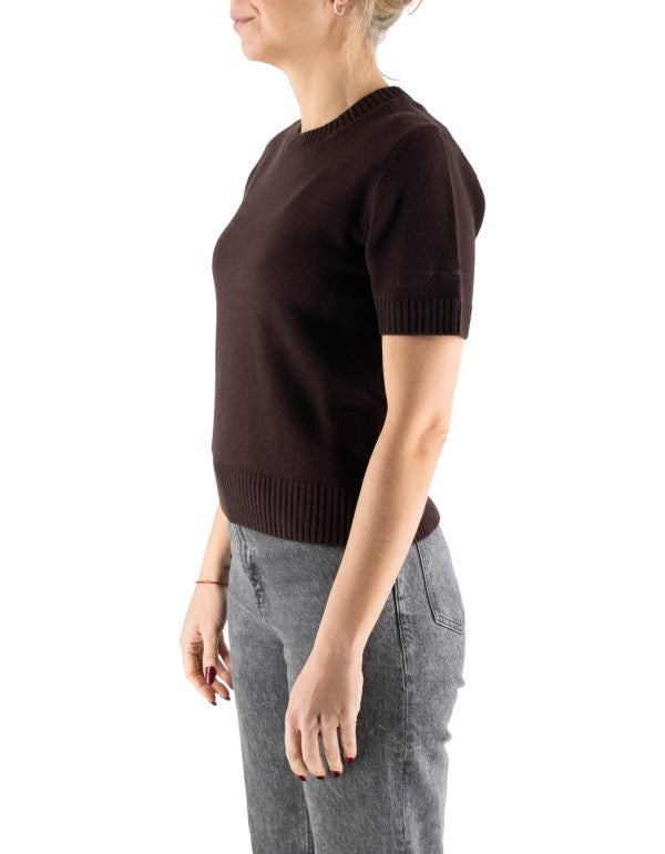 Lyra Sweater 100% Brown Wool