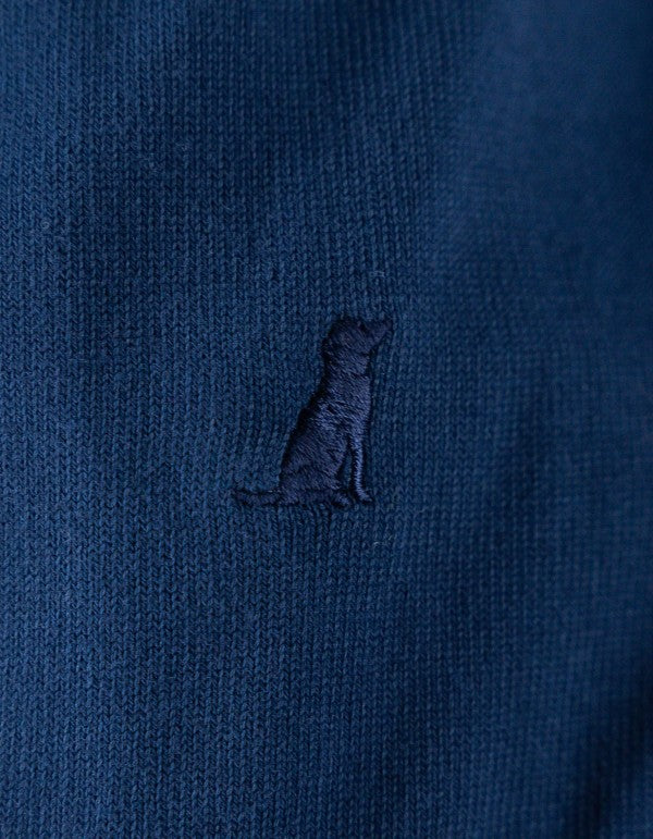 Cardigan 100% Cotone Malpasso Blu