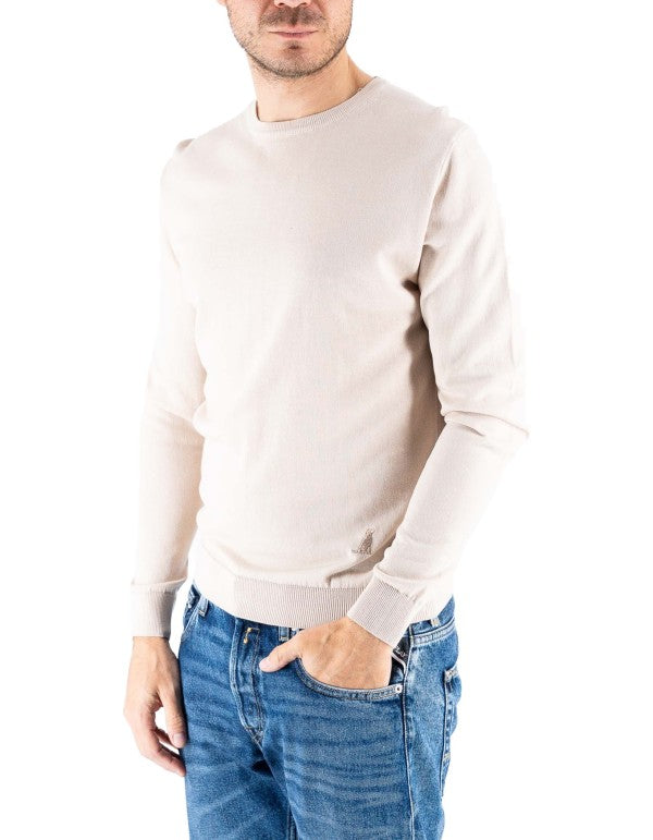 Maglia 100% Cotone Corniglia Sabbia