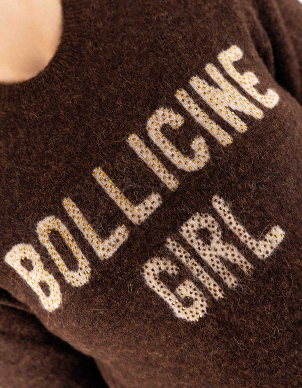 New Queen Alpaca Bubbles Girl Sweater