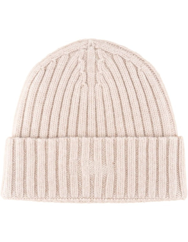 Wengen Wool Beige Beanie