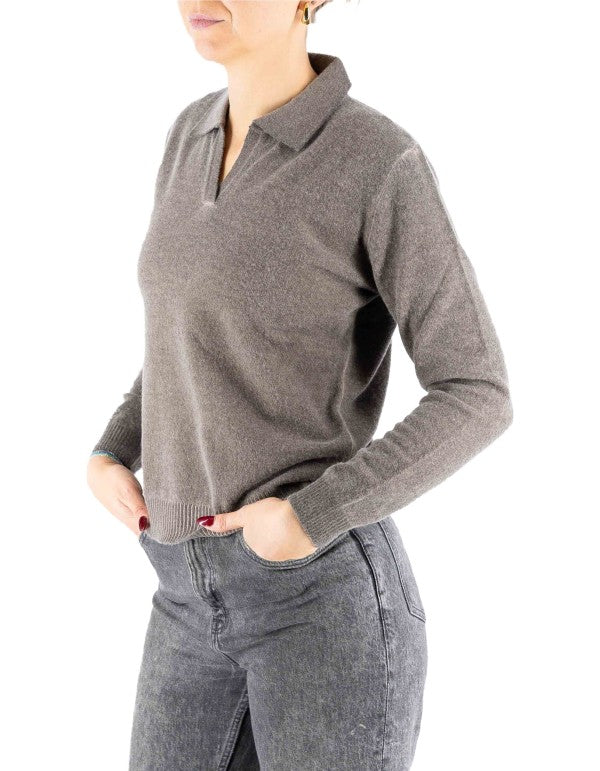 Inari Turtleneck Knit Polo