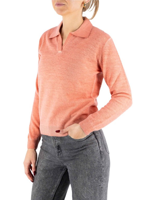 Inari Cantaloupe Knit Polo