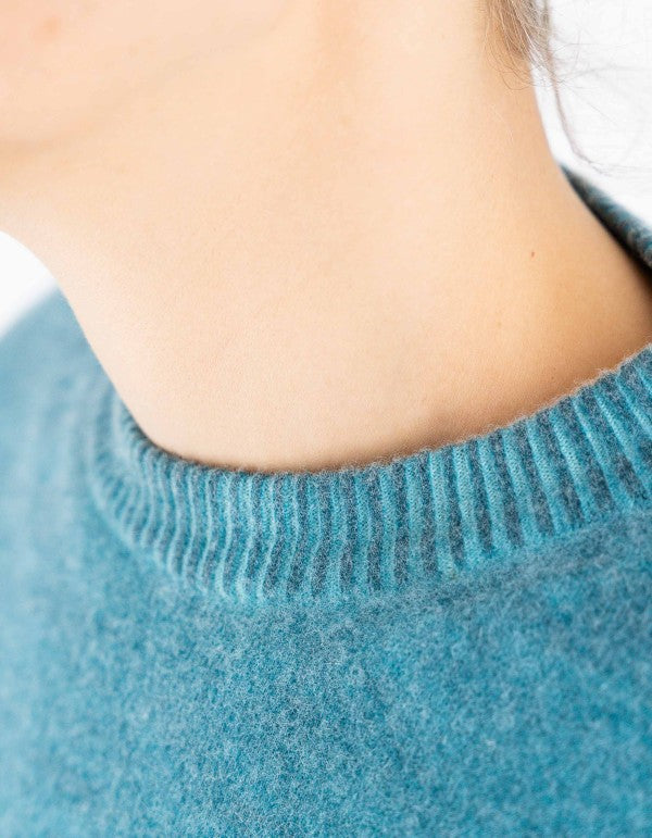 Tromsœ Crew Neck Sweater Teal