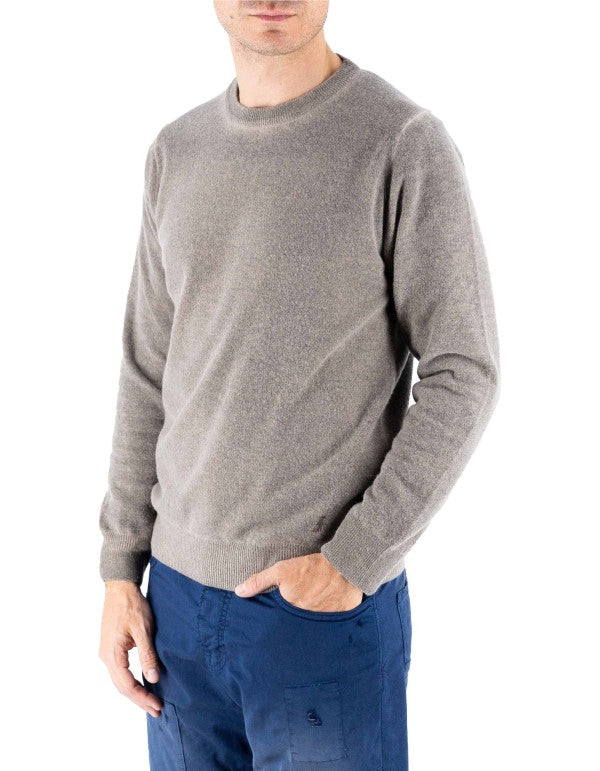 Maglia Bergen Girocollo Tortora