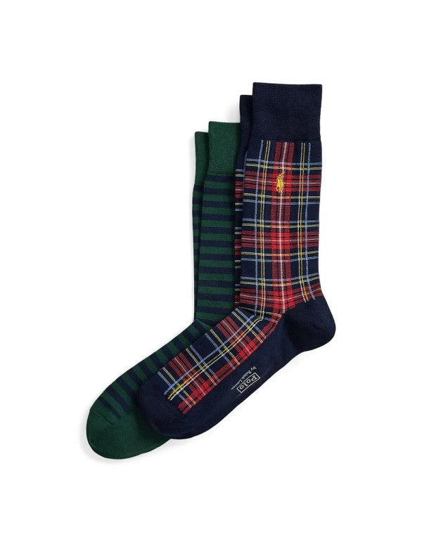 Holiday Sock-2 Pack Navy