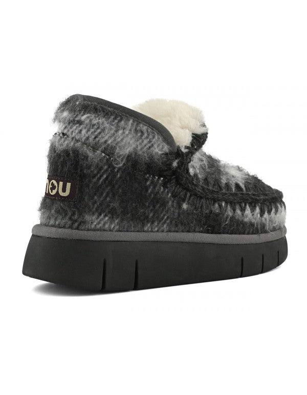 Eskimo Bounce Sneaker Wool Irblk