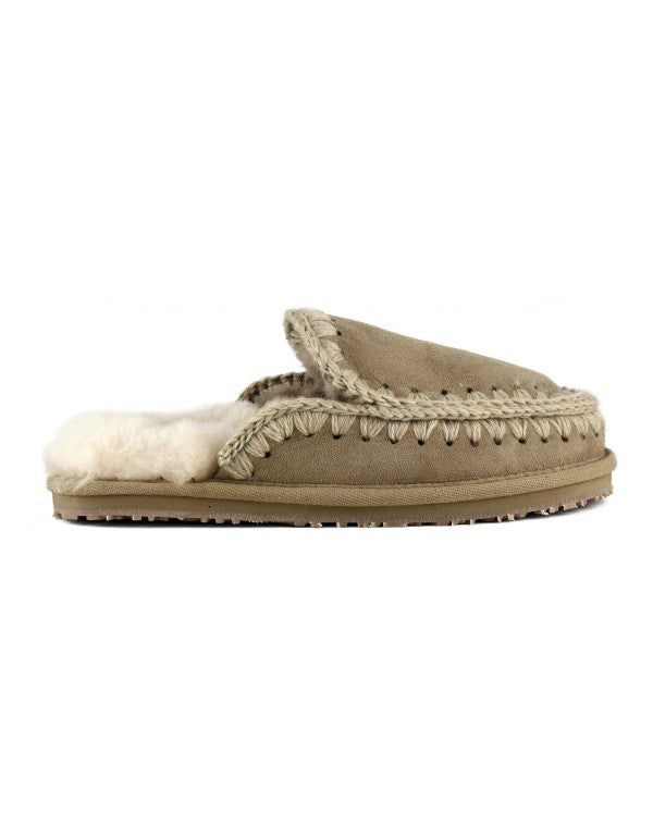 Slipper Full Eskimo Stitch Camel