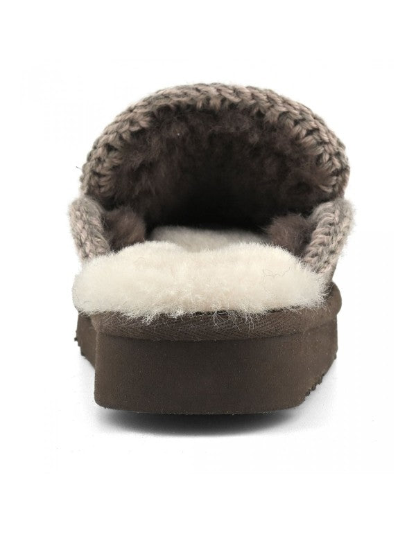 Eskimo Slipper Brown Pepper