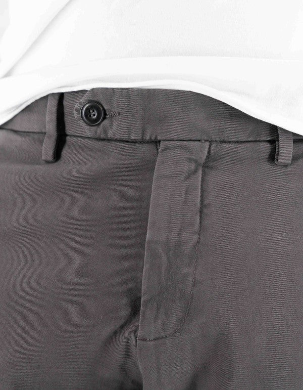 Pantalone Chino Classic Grigio Scuro