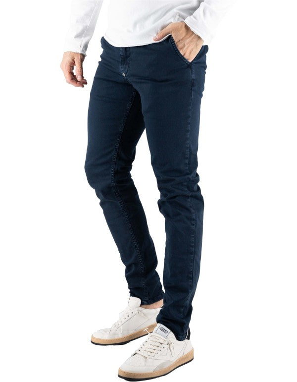 Pantalone Mirtos Skinny Blu