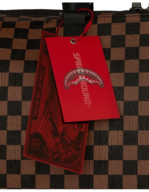 Check 2 Emboss Duffle