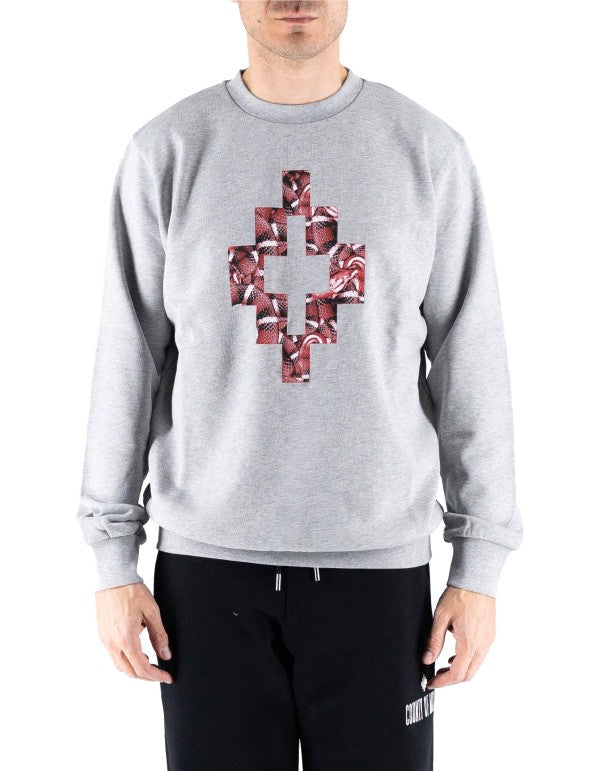 Grey Snake Crewneck Sweatshirt