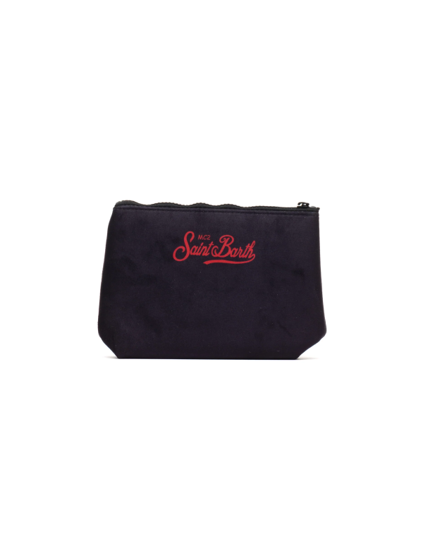 Aline Yuppies Wool Effect clutch bag