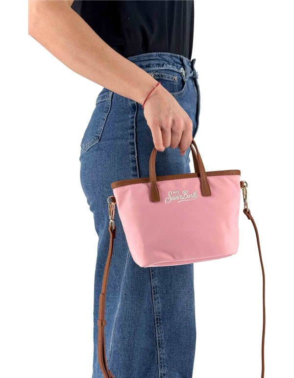 City Bag Mini Nylon Pink 2118 Emb