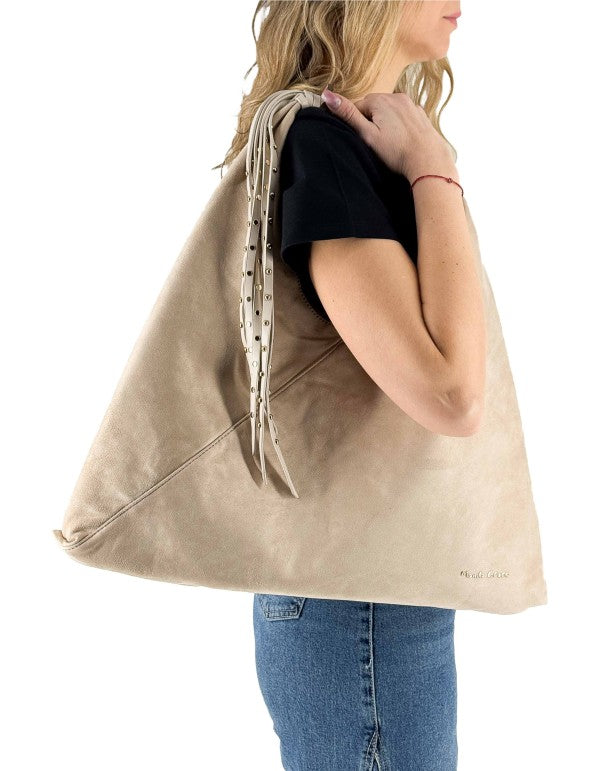 Ivory Fringe Sac Bag Ma148