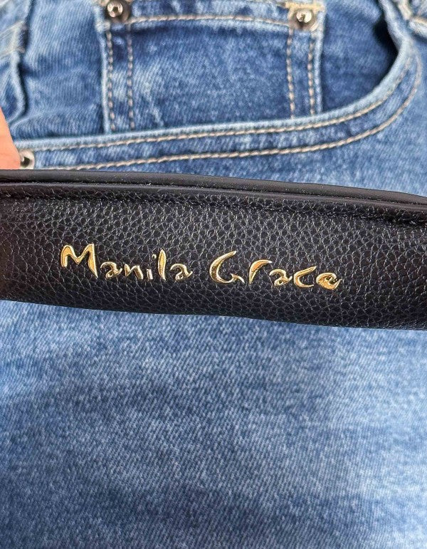 Mini Sac Bag Black Fringe Ma001