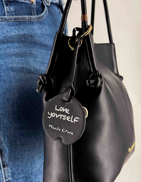 Small Black Tote Bag Ma001