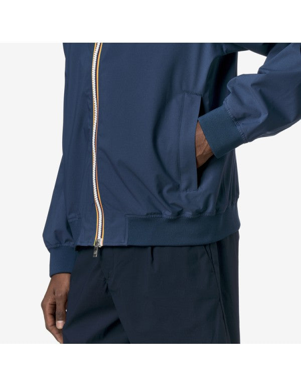 Arsene Stretch Dot Blue Insignia Jacket